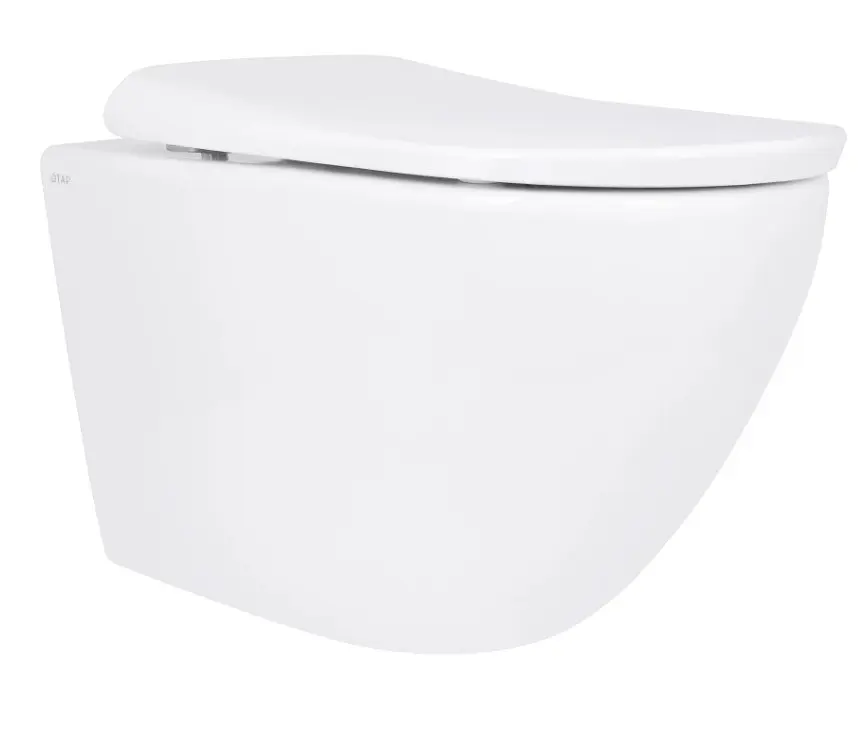 Унітаз підвісний Qtap Robin ML Ultra Quiet з сидінням Slim Duroplast/ Soft-close/ MagLock QTROBML26W49621