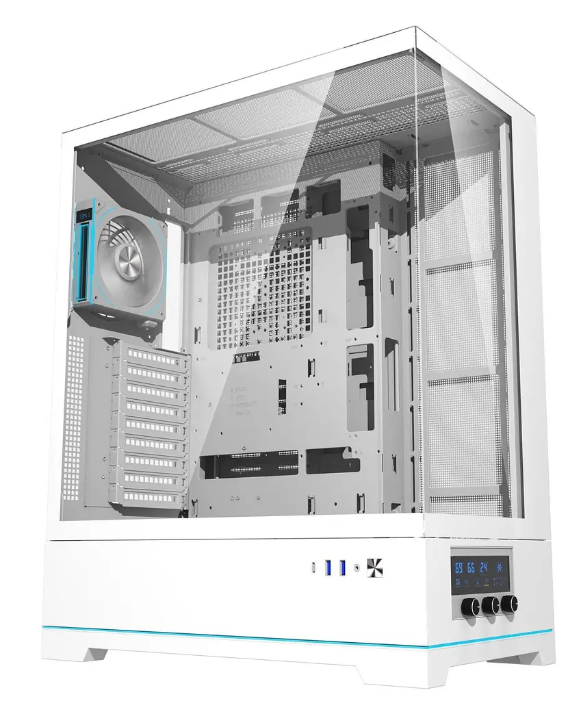 Корпус Darkflash DY451L PRO, белый (DY451L PRO WHITE) - фото 2