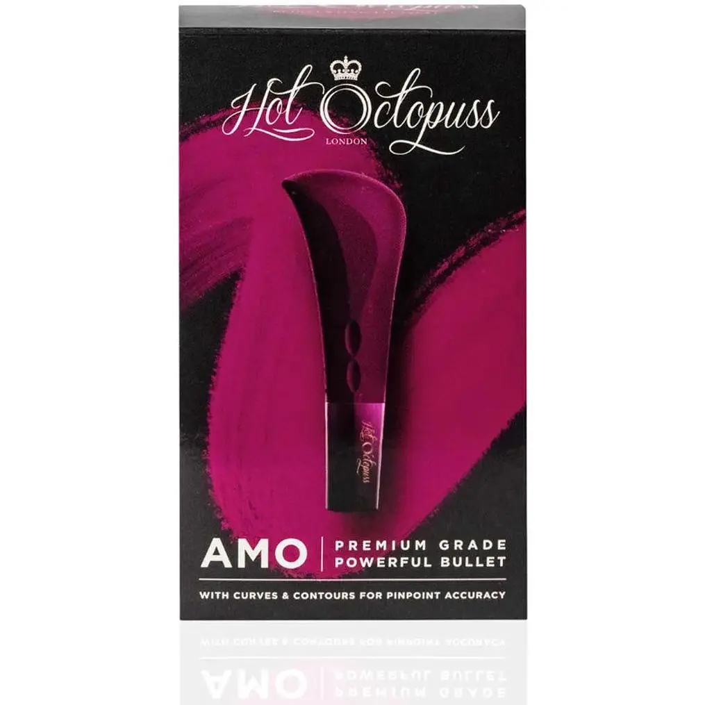 Минивибратор Hot Octopuss AMO 5 режимов регулировка интенсивности - фото 5