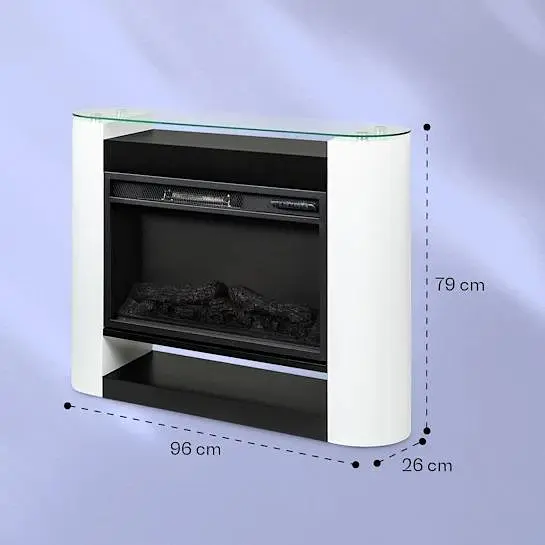 Камин электрический Klarstein Studio 10 Arc (10038402) - фото 5