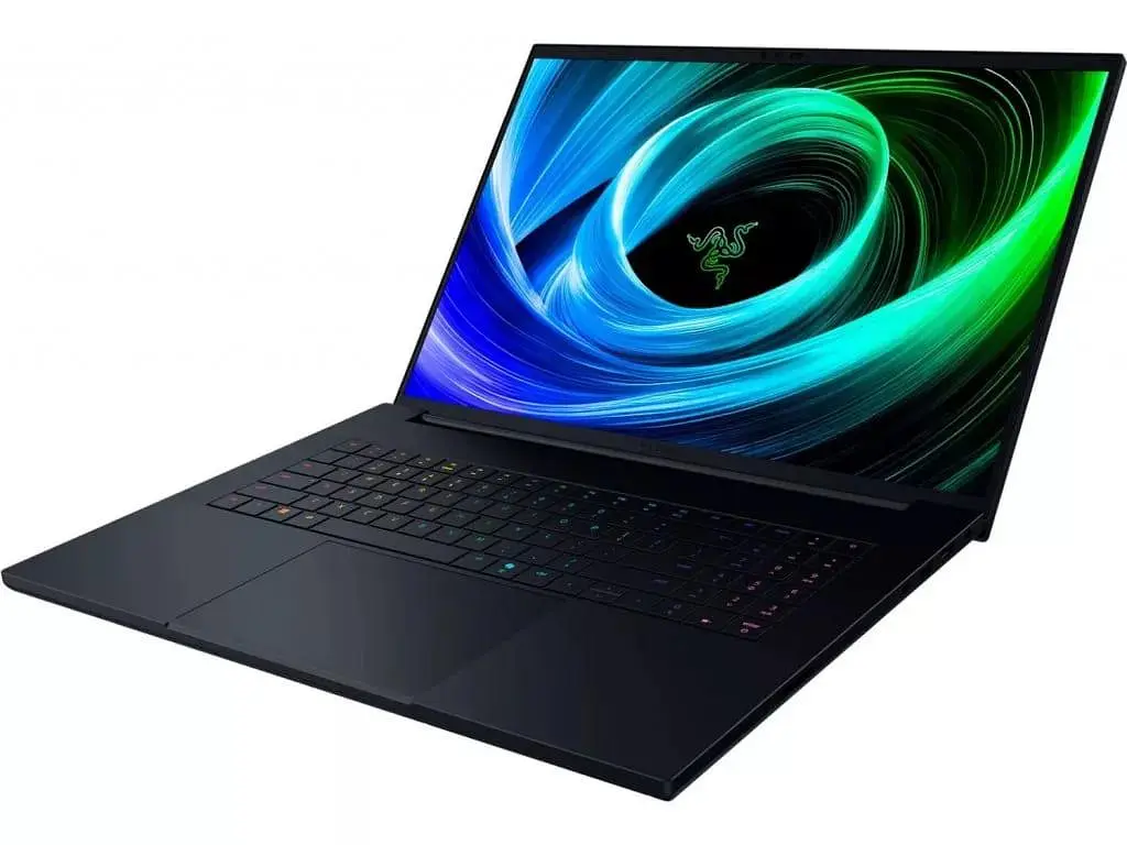 Ноутбук Razer Blade 18 2025 RZ09-05298ER3-R3U1 (18 Dual-mode UHD+ 240 Hz/FHD+ 440 Hz, U9-275HX, 32 GB, 1 TB SSD, RTX 5080 16 GB, W11H) Black (RZ09-05298ER3-R3U1) - фото 2