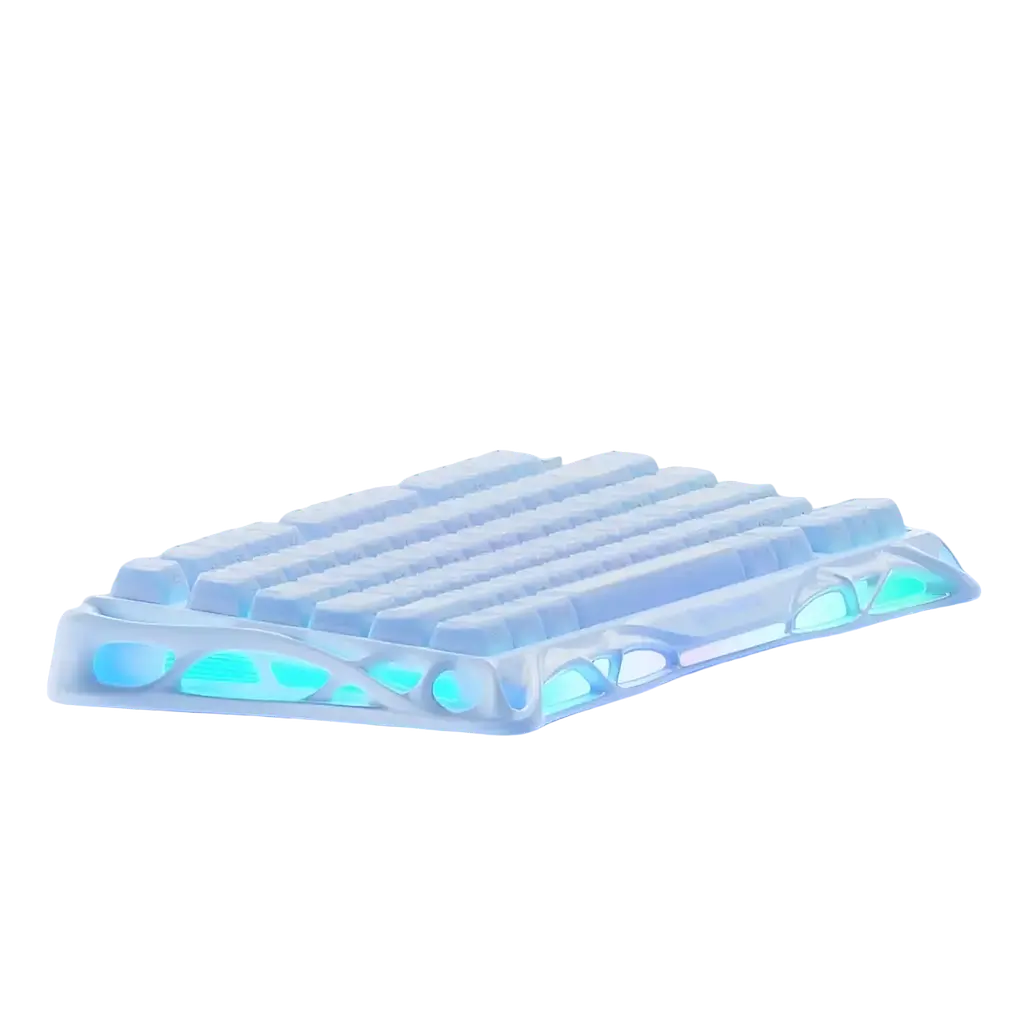 Клавіатура GravaStar K1 Ice Blue - фото 3