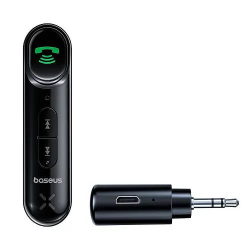 Bluetooth Аудіо-адаптер Baseus BSBA-02 AUX Wireless Audio Receiver Чорний WXQY010001 - фото 4