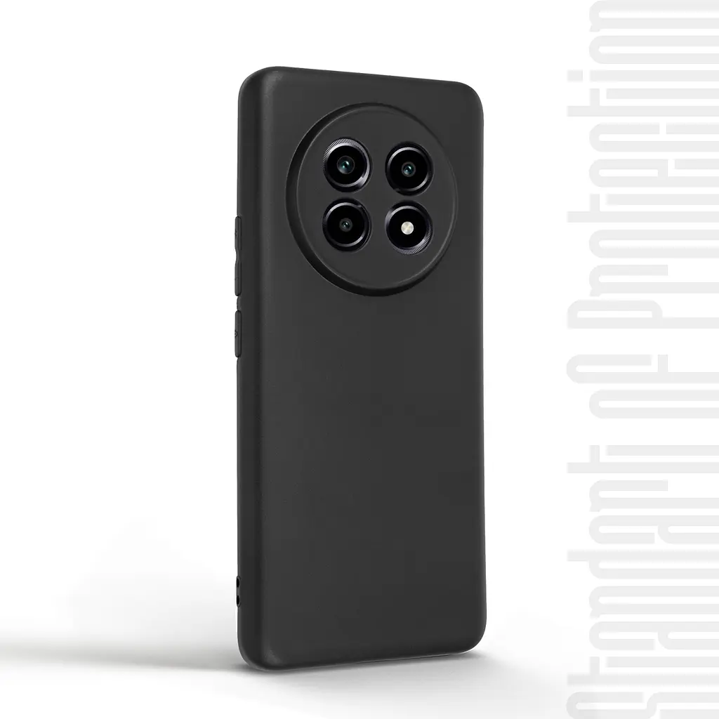 Чехол-накладка для смартфона Realme 13 Pro+ 5G/13 Pro 5G, противоударный, силиконовый, термополиуретановый (ТПУ), с защитой камеры и корпуса, черный, защита всего корпуса, ArmorStandart (ARM80564) - фото 2