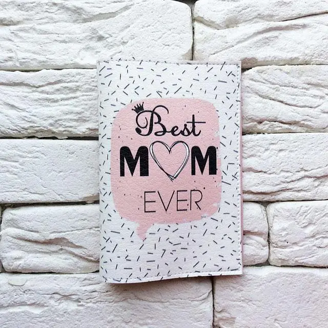 Обкладинка на паспорт Best ever mom - фото 2