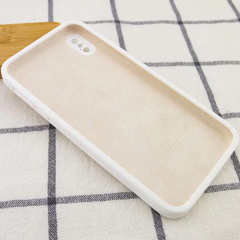 Чохол Silk Square Full Camera Protective (AA) NO LOGO для Apple iPhone X / XS (5.8") Білий / White - фото 3