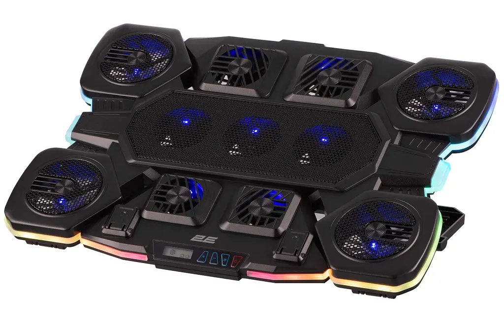 Охолоджувальна підставка для ноутбука до 17,3 дюймів 2E GAMING CPG11 11xfans - фото 4