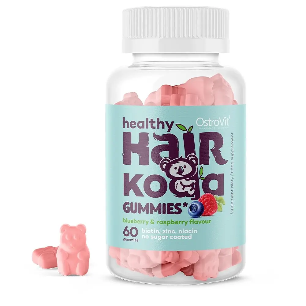 Амінокислота Healthy Hair Koala, 60 желейок OstroVit vit0003952