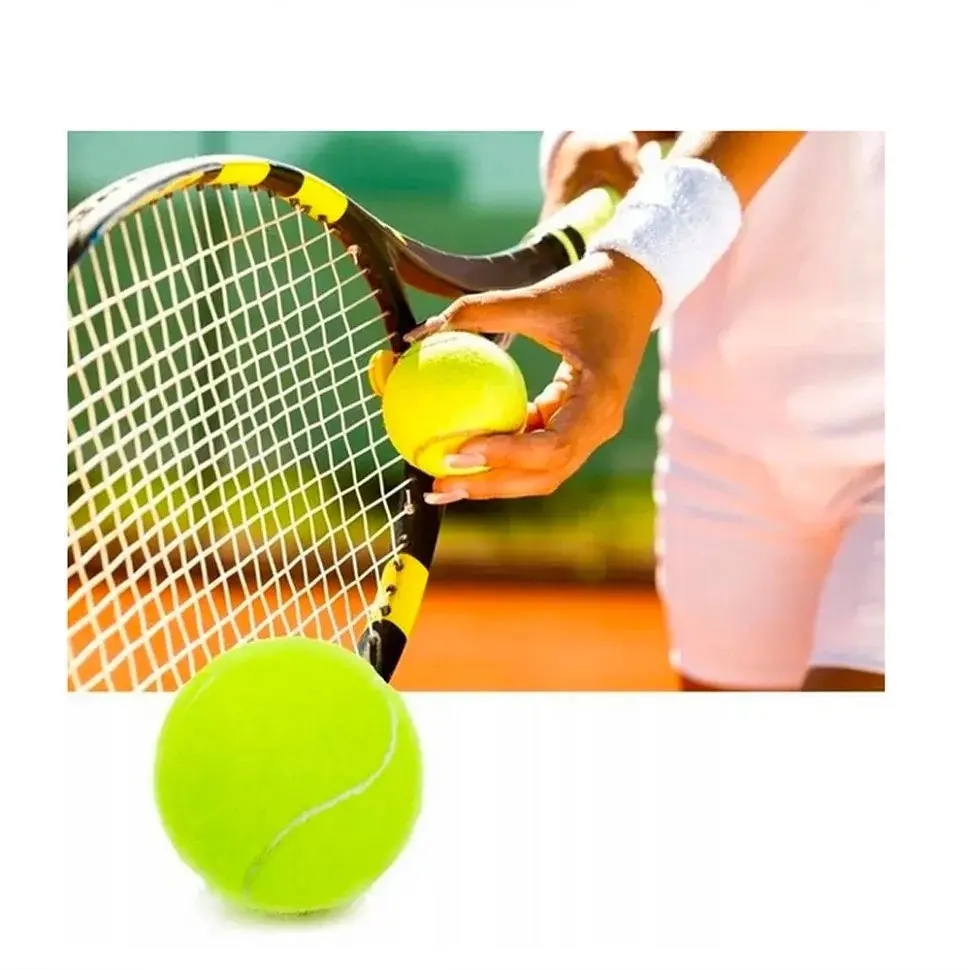 Набір м'ячів для великого тенісу SWDN Tennis Ball NE-TT-12 в чохлі 12 штук - фото 3