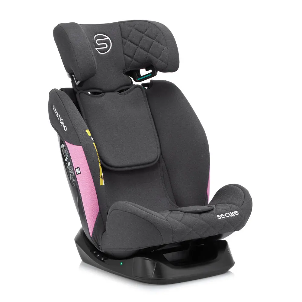 Автокресло Sesttino Secure Pro 0-36 кг Pink - фото 6