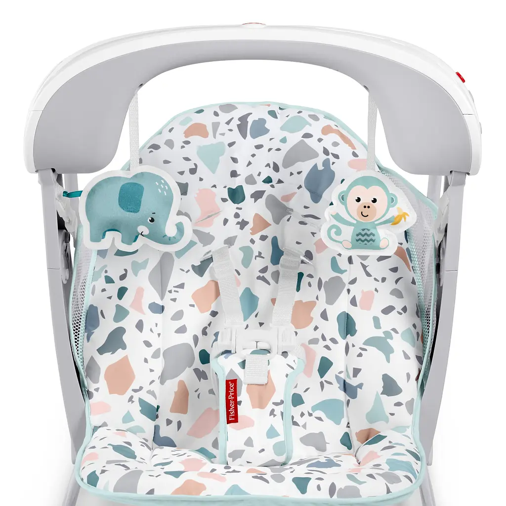 Портативная колыбель-качалка Fisher-Price Веселое качание (GPD12) - фото 5