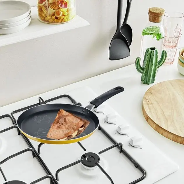 Сковорода для млинців Tefal Fruits, з лопаткою, 25 см, жовта (B4381002) - фото 11
