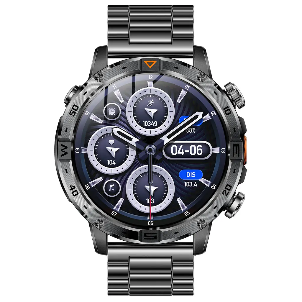 Годинник Smart Fire Steel з компасом, 2 ремінці - фото 9
