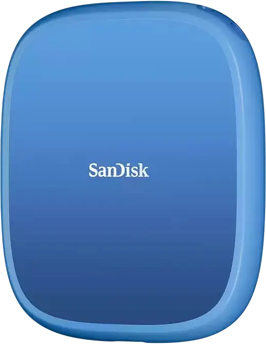 Зовнішній SSD накопичувач SanDisk Creator Phone 1TB Blue (SDSSDE62C-1T00-G25) - фото 2