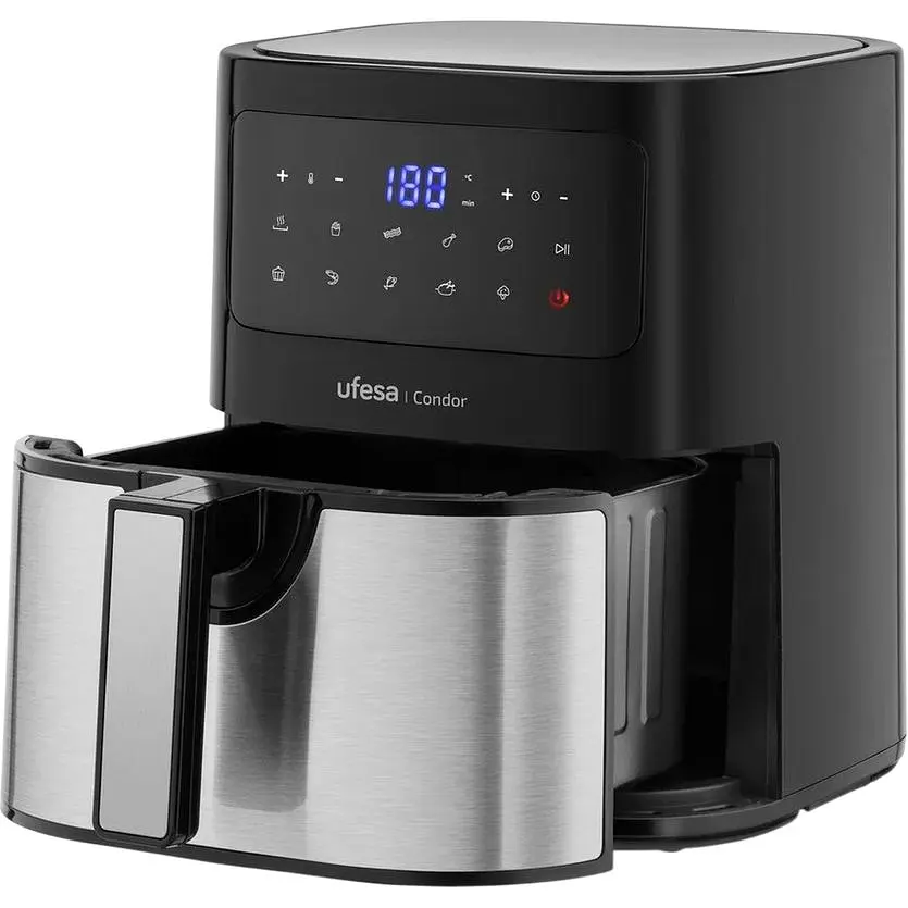 Мультипіч Ufesa 4.5L Condor Inox 72805689 чорно-сіра [123018] - фото 3