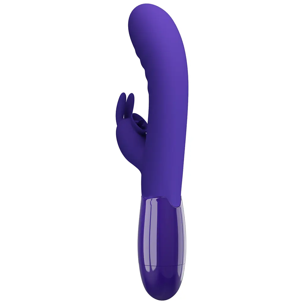 Вібратор Pretty Love Cerberus Licking Vibrator Blue - фото 6