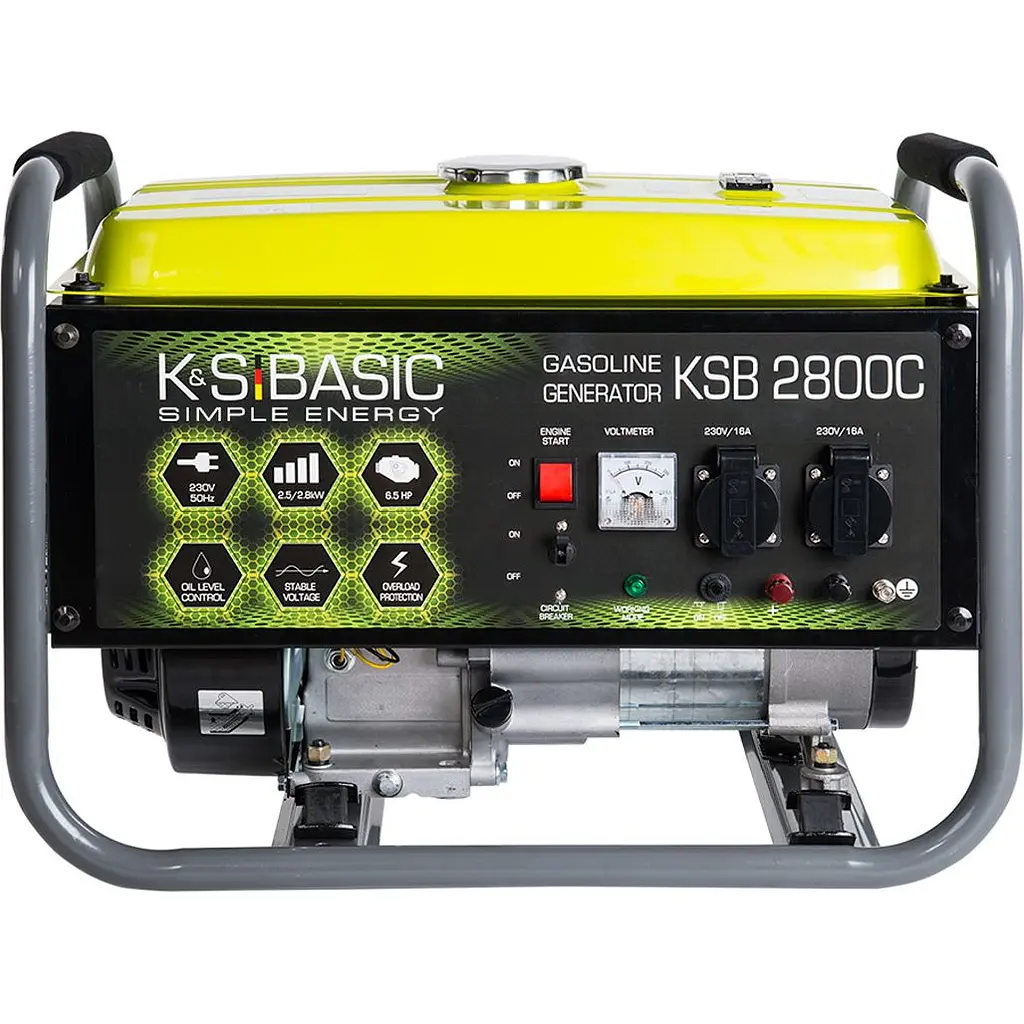 Генератор бензиновий Konner&Sohnen BASIC KSB 2800C [117121] - фото 4