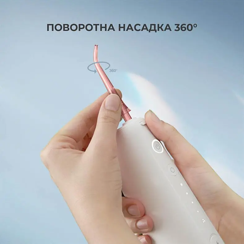 Ирригатор Oclean W10 Pink NEW-2 NOZZLES - фото 3