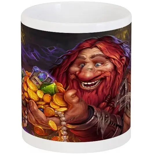 Кружка GeekLand Хартстоун Hearthstone Подземные пещеры CP 03.120 330 мл белая - фото 3