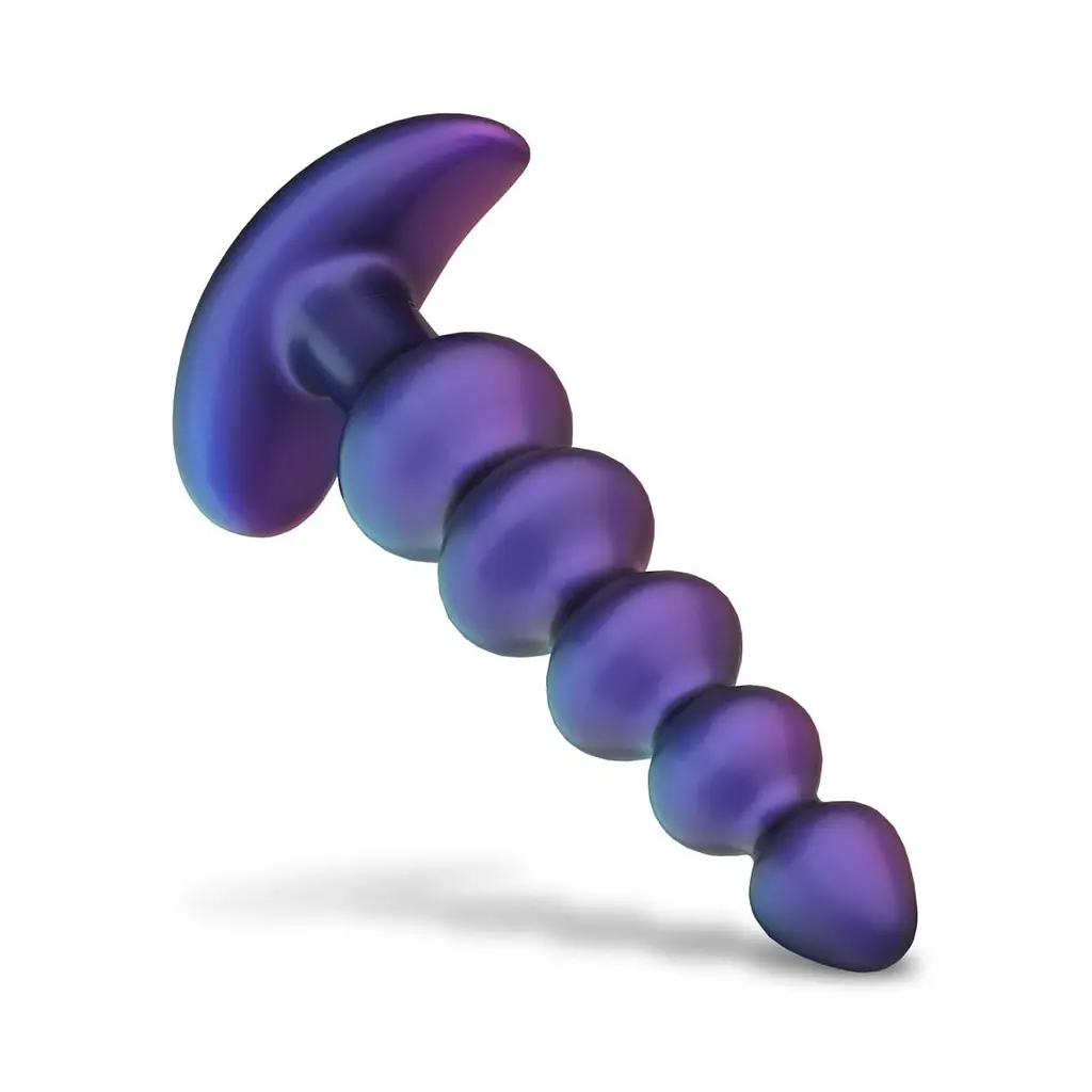 Анальна пробка Hueman Galaxy Force 15 см (фіолетова) - фото 13