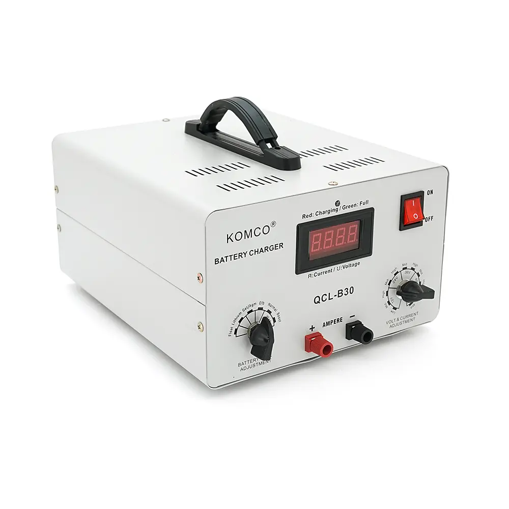 Зарядний пристрій Komco QCL-B30 для AGM/LiFePO4, 12-72V, 5-40A