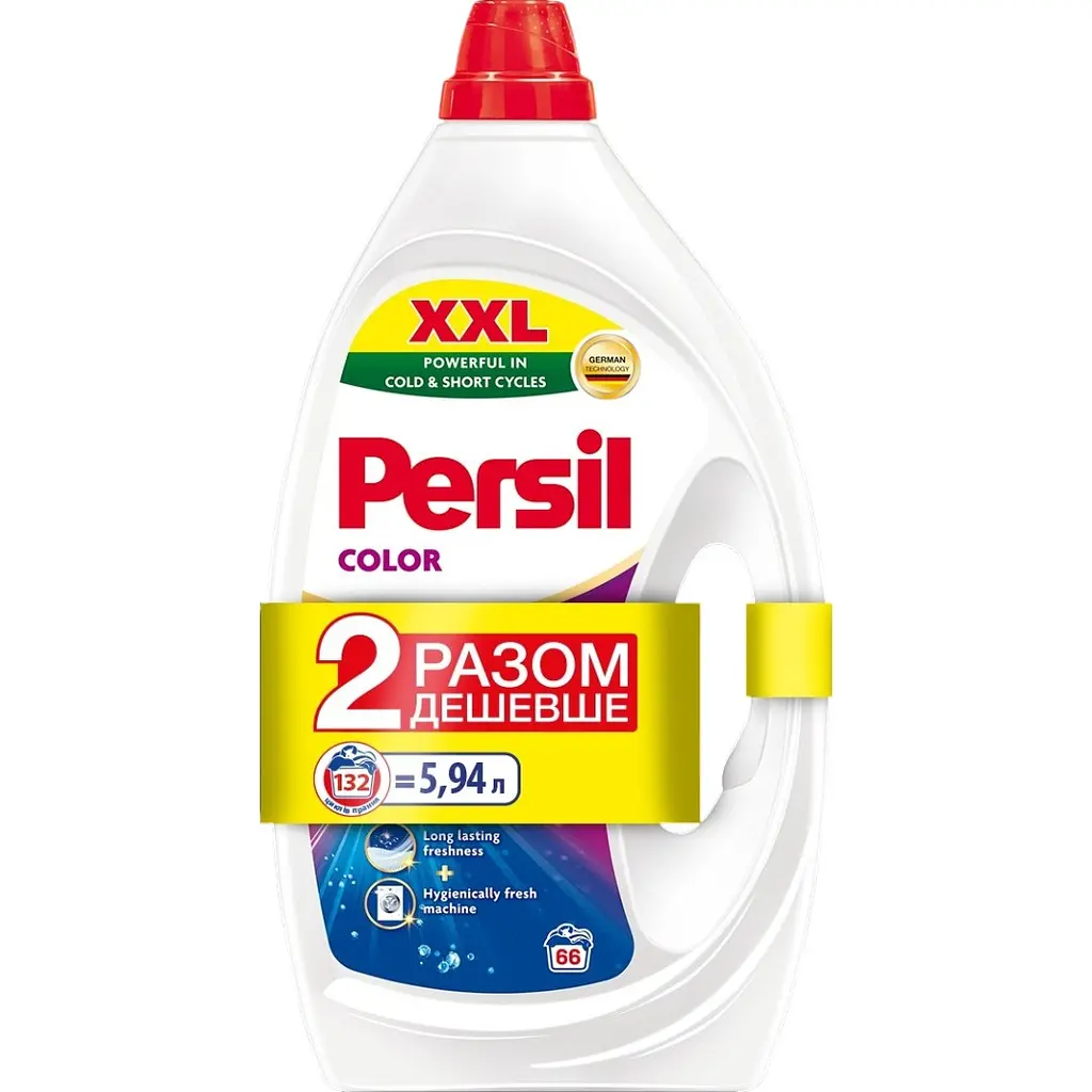 Уцінка. Набір гелю для прання Persil  Color  Gel Deep Clean Duo 66+66 циклів прання  - фото 2