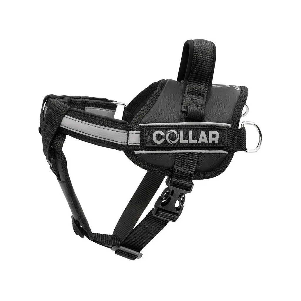 Шлея для собак Dog Extreme Police N3 55-75 см чорна (07061)