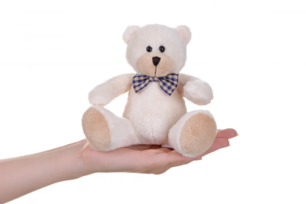 М'яка іграшка Same Toy Ведмедик, 13 см, білий (THT673) - фото 3