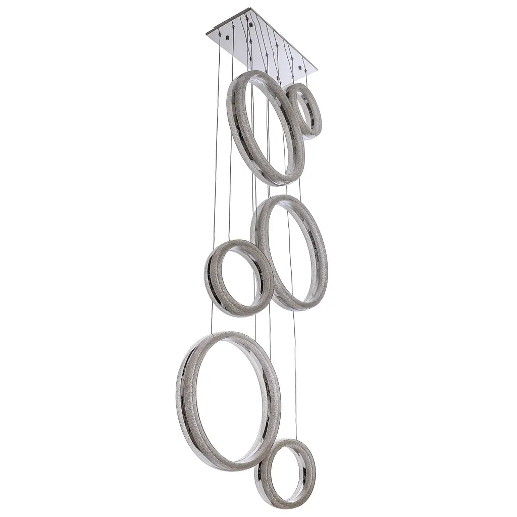 Світильник стельовий Brille підвісний світлодіодний BL-570S/162W WW + CW CH LED - фото 4