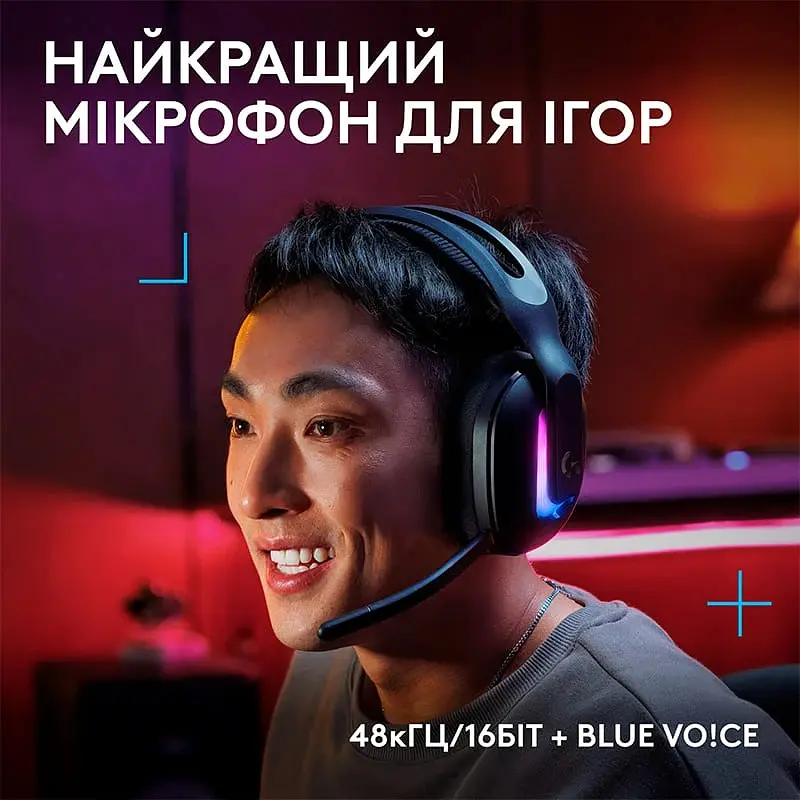 Гарнитура Logitech G522 LightSpeed Wireless Gaming Headset Black (981-001544) - фото 7