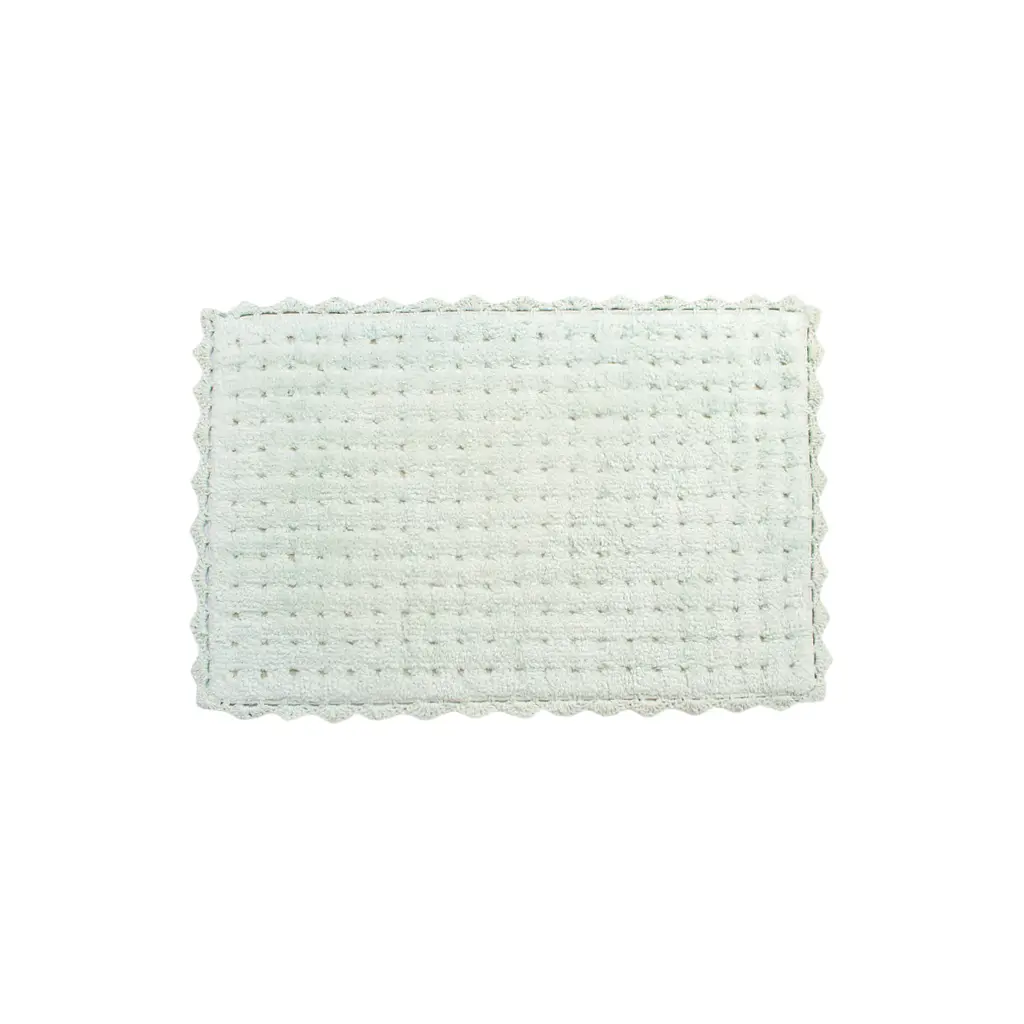 Набор ковриков Irya - Garnet mint ментоловый 55x85+35x55 - фото 2