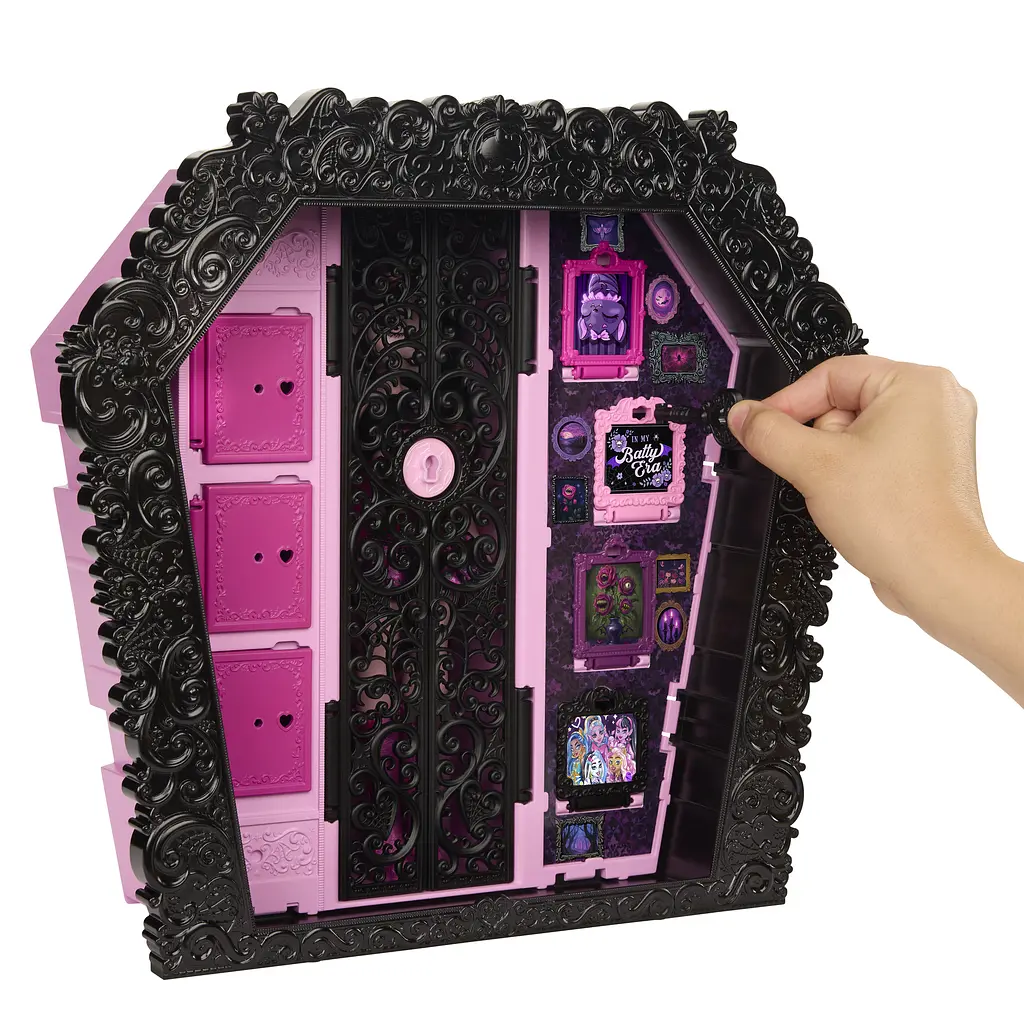 Ігровий набір з лялькою Monster High Дракулора Шафа жахо-образів (JMG63) - фото 5