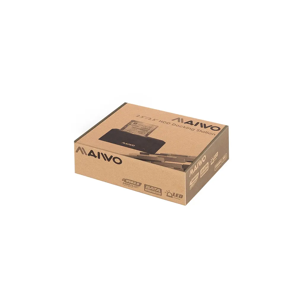 Док-станція для накопичувачів Maiwo HDD 2.5"/3.5" SATA/SSD USB 3.0 (K308P) - фото 8