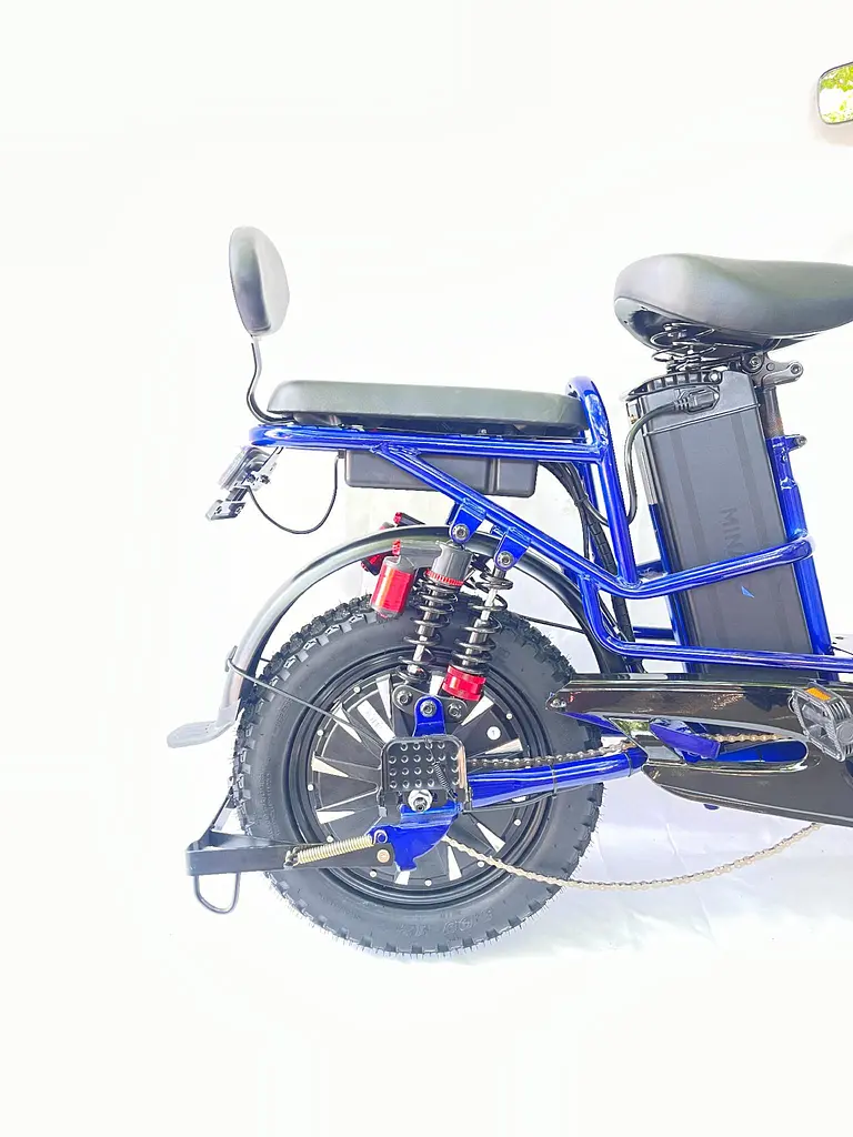 Електровелосипед двомісний Minako Monster (2000W 60V 36Ah) + Гальма гідравліка Синій - фото 5