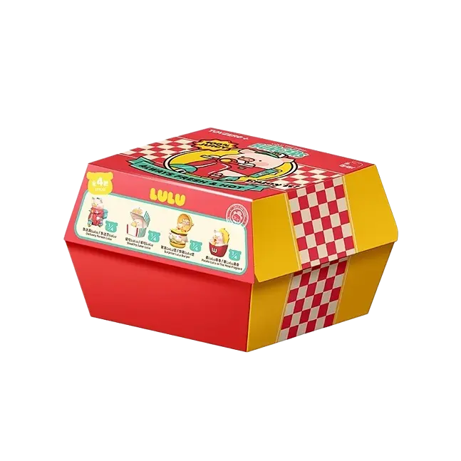 Колекційна фігурка 10/10 Toys Lulu The Piggy Серія Burger Express Movable Series (Blind Box) 10_10 Art.Lulu1310 - фото 7