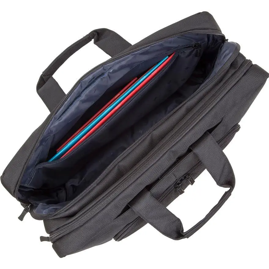 Сумка-рюкзак для ноутбука Rivacase Teide 15.6" Black (8455 (Black)) - фото 3