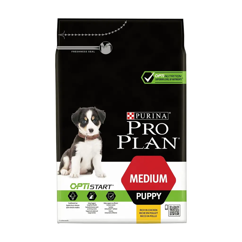 Сухий корм для собак Purina Pro Plan Dog Medium Puppy з високим вмістом курки 3 кг (7613035114869) - фото 2