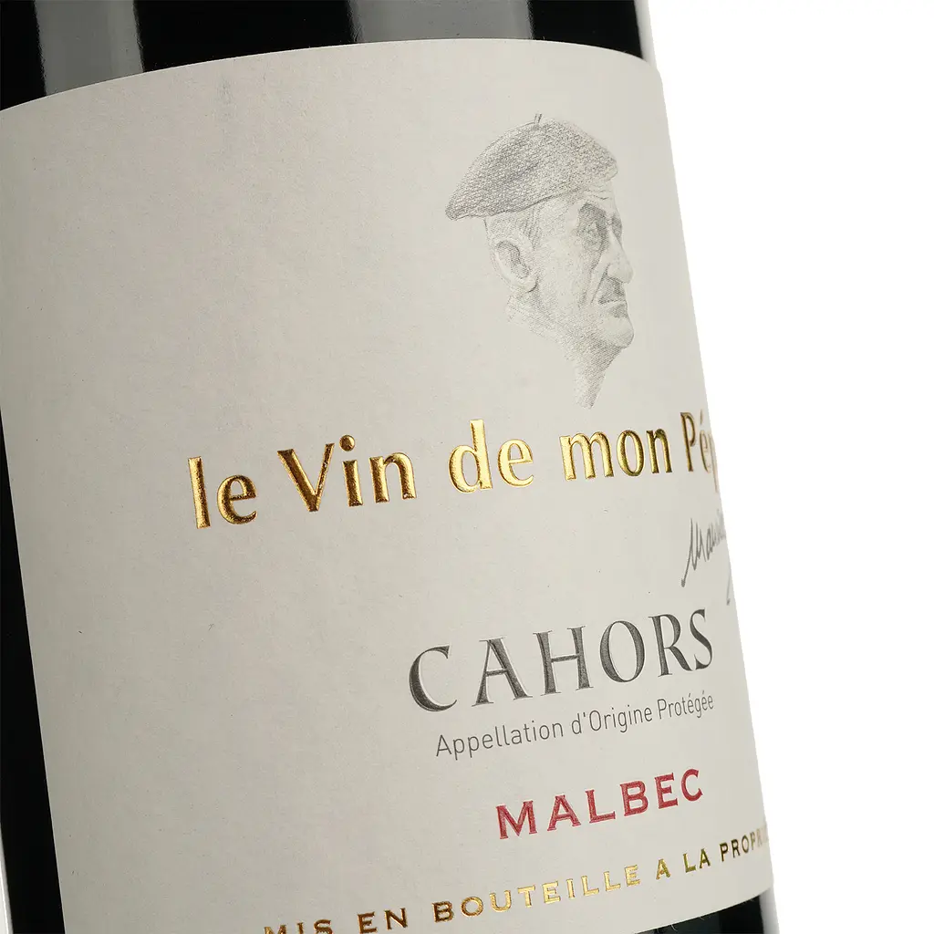 Вино Chateau Laur Le Vin de mon Pepe 2019 AOP Cahors червоне сухе 0.75 л  - фото 3
