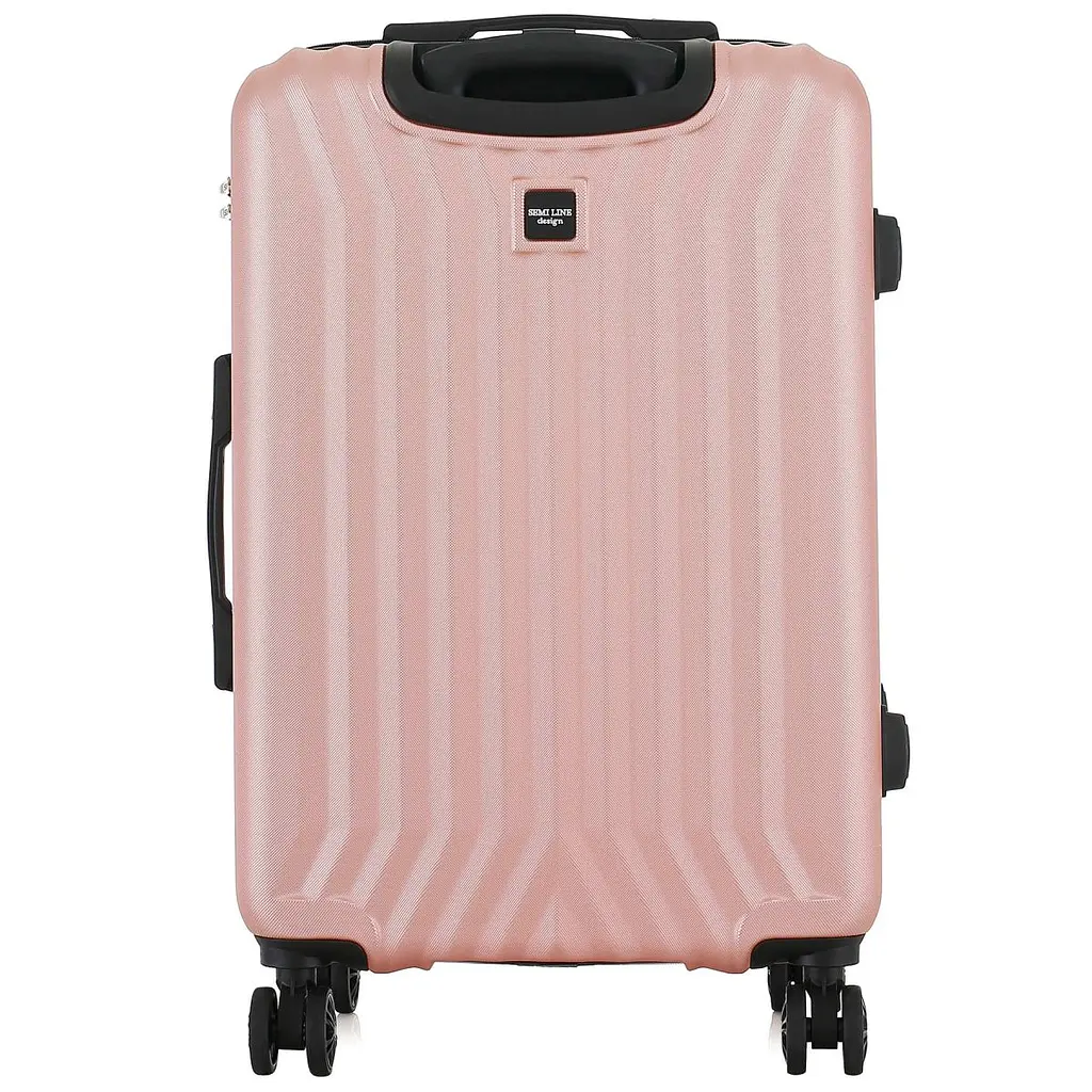 Валіза Semi Line 24" (M) Pink (T5987-4) - фото 4