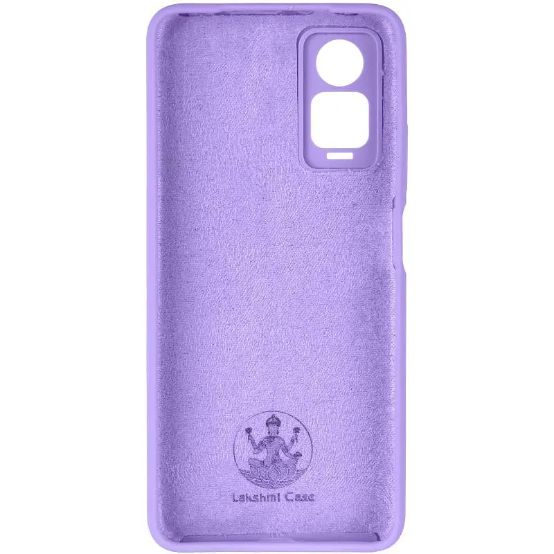 Чохол Silicone Cover Ummi Lakshmi Full Camera (AA) для Xiaomi Redmi Note 12 Pro 4G Бузковий / Dasheen - фото 3