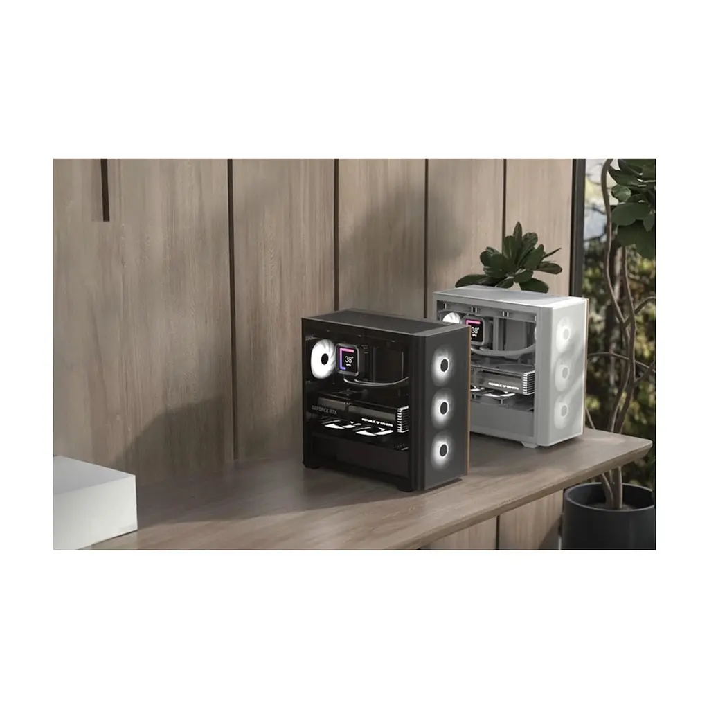 Корпус для ПК AeroCool D301A-G-WT-v2 White (ACCS-DS03043.21) - фото 8