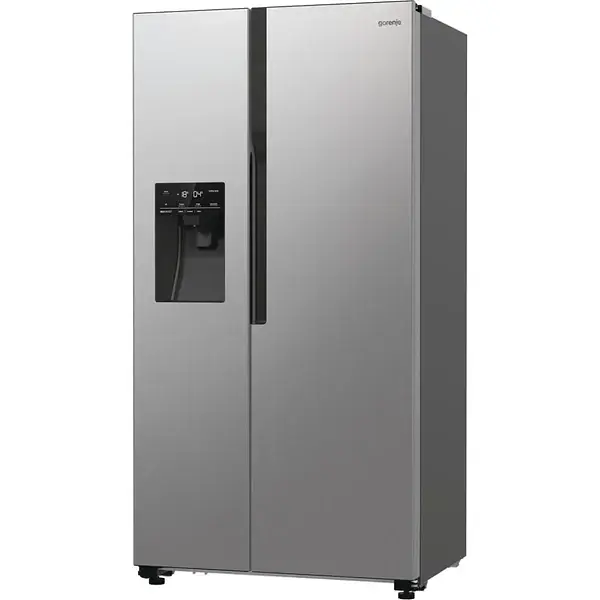 Холодильник Gorenje SBS 179х70х92 см 2 двері 376(190) л А++ NF+ Інв. диспенсер генератор льоду Зовн. Диспл нерж - фото 3