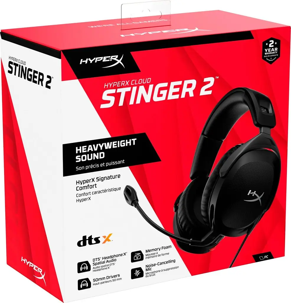 Ігрові навушники HyperX Cloud Stinger 2 Wired (519T1AA) [82393] - фото 9