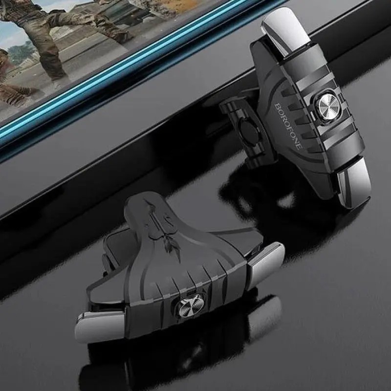 Геймпад джойстик Borofone BG2 Spartan Black/Silver - фото 4