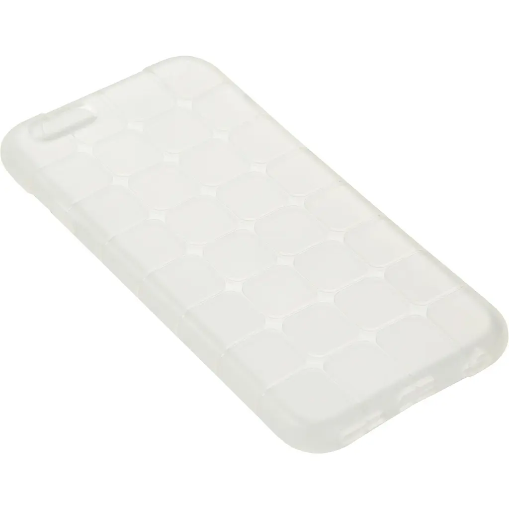 Чохол-накладка Toto TPU case square iPhone 6/6s White - фото 2