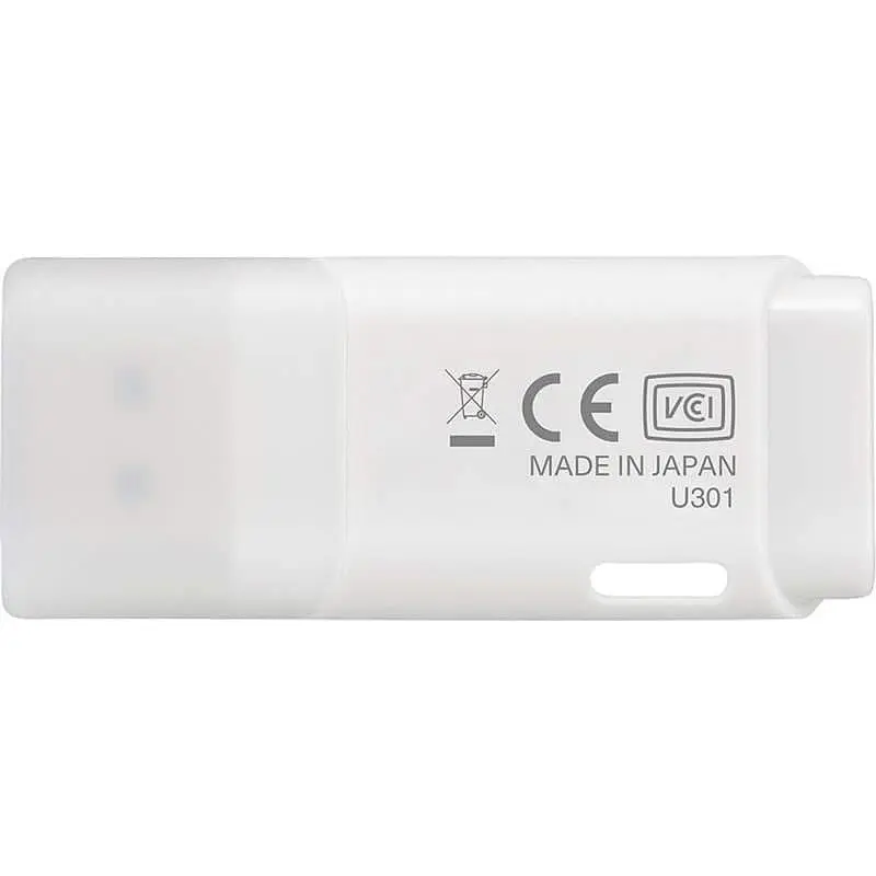 Флеш-накопичувач Kioxia USB3.2 64GB TransMemory U301 White (LU301W064GG4) - фото 2