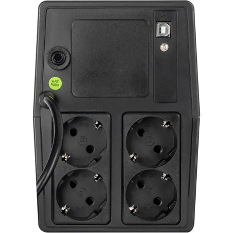 Пристрій безперебійного живлення Prologix 1000VA 600W USB (PLPU1000VA4LED) - фото 3