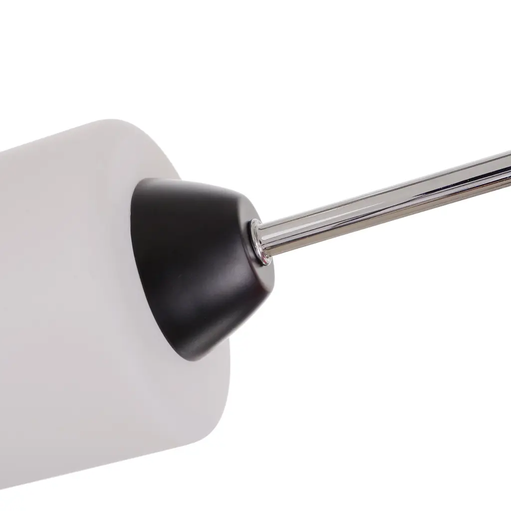 Люстра потолочная Brille современная Е27 60W BK/CH (LK-724S/3) - фото 3