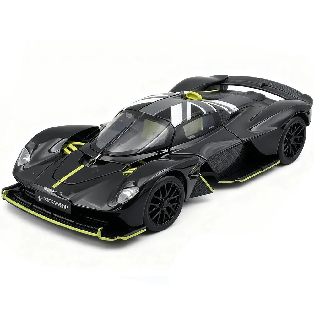 Колекційна металева модель автомобіля Автопром Aston Martin Valkyrie 2024 зі світлом та звуком 1:23 - фото 4