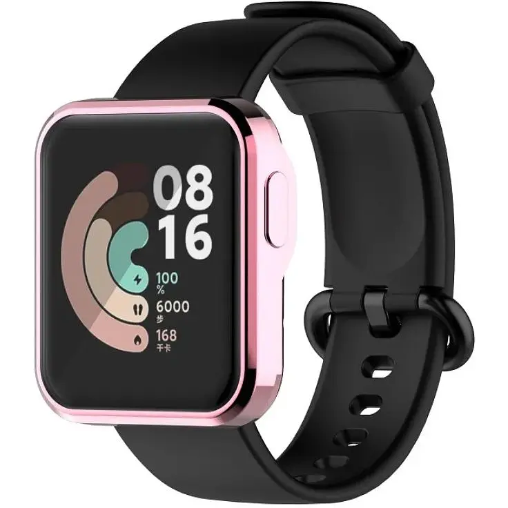 Чохол-накладка DK CDK Silicone Face Case для Xiaomi Mi Watch Lite (012196) (pink rose) - фото 3